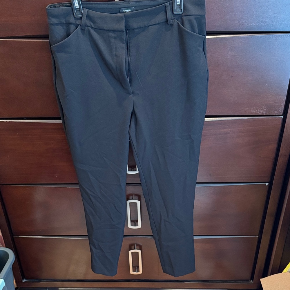 Express Black Ankle Pants